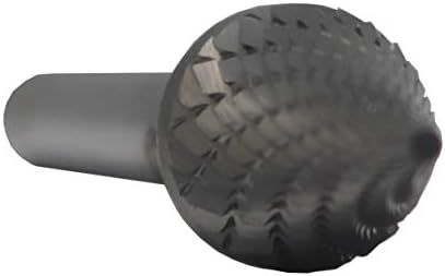 Drill America SM3 Carbide Burr Cone Pointed End, 1/4" x 1" with 1/4" Shank x 6" Long, DUL Series