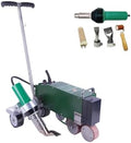 Plastic Welder Roof PVC Waterproof Membrane Welding Machine TPO Automatic Traveling Edge Welding Kit Hot Air Gun Accessories (230V welder+120V heat gun)