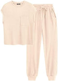 BTFBM 2 Piece Sets For Women Summer Lounge Set Airport Outfits Tracksuit