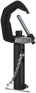 Matthews Pipe Clamps – Secure Long-Term Rigging for Lighting & Grip Gear – Steel Pipe Mounts with Safety Chain and Cotter Pin – Baby Pin or Junior Receiver (1-1/8" Jr Receiver)