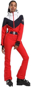 GSOU SNOW Womens Ski Suit One Piece Jumpsuit Snow Jacket Waterproof