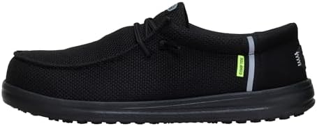 HEYDUDE Men's Wally Work CT | Water-Repellent, Slip Resistant Work Shoe