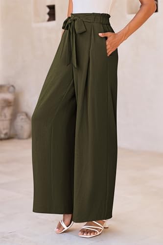 PRETTYGARDEN Women's Palazzo Wide Leg Work Dress Pants