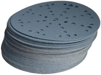 50Pack 575162 Abrasive Sanding Discs Granat P80 Grit 6-Inch (150mm) Diameter Replacement for Festool 575162 Abrasive Sanding Discs