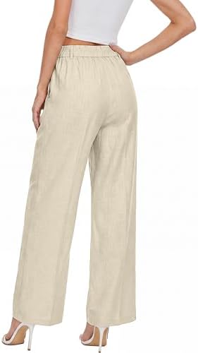 FUNYYZO Wide Leg Dress Pants for Women Work Slacks Business Casual Outfits