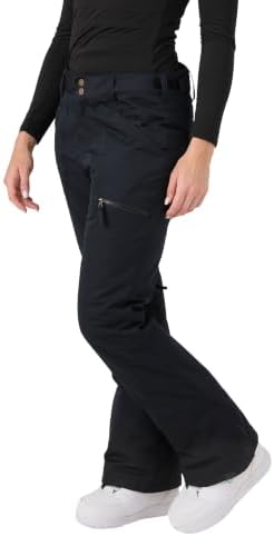 Roxy Women's Nadia Ski Pant – 10K Waterproof, Insulated, PFAS-Free, Adjustable Waist & Snow Gaiters