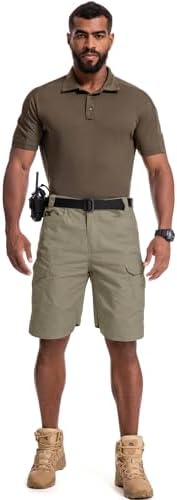 Mens Work Shorts Cargo Tactical Outdoor Wear Resistant Hiking Tool Shorts
