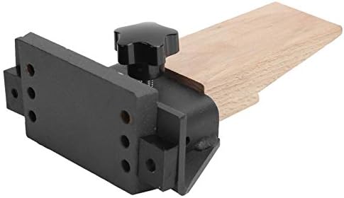 Acouto Professional Wooden Bench Pin with Metal Holder Clamp/Holder for Jewelry Making and Processing