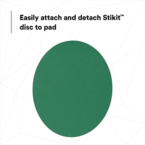 3M Green Corps Stikit Production Disc, 01549, 8 in, 80+ Grade