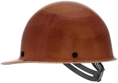 MSA Skullgard Cap Style Safety Hard Hat with Suspension - Non-Slotted Cap, Made of Phenolic Resin, Radiant Heat Loads up to 350F | Staz-On Pinlock Suspension