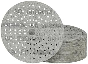 Mirka Abrasive Wheels Iridium Sandpaper 6 Inch Hook and Loop 50 pcs