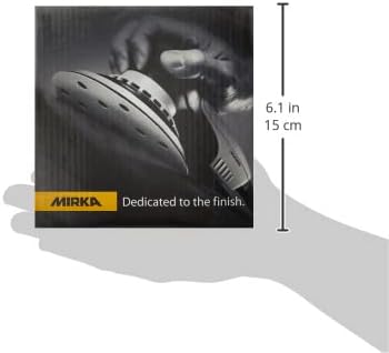 Mirka Sandpaper Gold Film Multifit 5 Inch Grit 2000 50 Pack