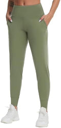 THE GYM PEOPLE Women's Workout Joggers Pants Lightweight Lounge Leggings