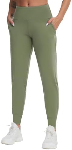 THE GYM PEOPLE Women's Workout Joggers Pants Lightweight Lounge Leggings