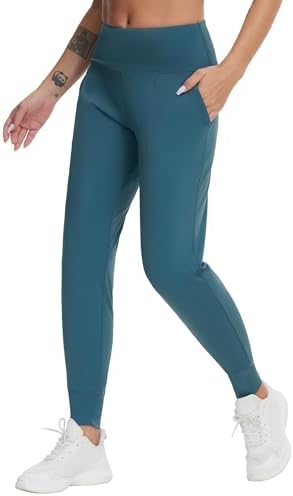 THE GYM PEOPLE Women's Workout Joggers Pants Lightweight Lounge Leggings