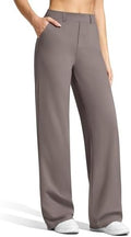 G4Free EverGoing Women's Wide Leg Dress Pants with Pockets Belt Loops