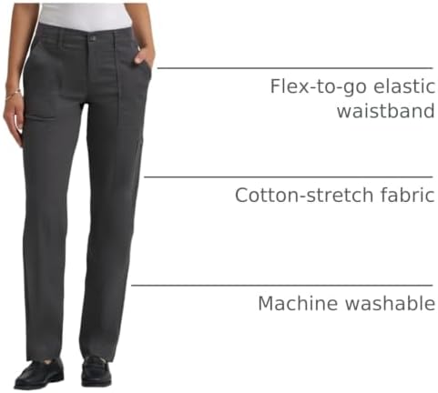 Lee Women's Ultra Lux Comfort with Flex-to-go Utility Pant