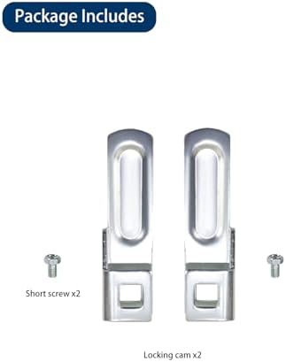 Truck Cap Camper Shell T-Handle Lock Latch Replacement Locking Cam Truck Bed Topper Door Locking Kit Accessories - L&R Cam Only