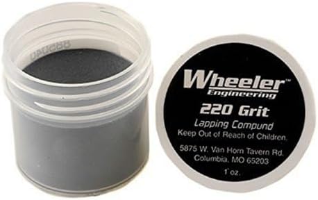 Wheeler 220 Grit Bore Lapping Compound, 1 oz Jar of Quality Abrasive Paste for Bore Lapping, Firearms, Gunsmithing