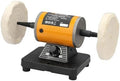 Hoteche 4-3/8-Inch Bench Buffer Polisher Adjustable Speed Electric Buffing Machine for Metal, Wood, Jewelry, Sanding, Waxing