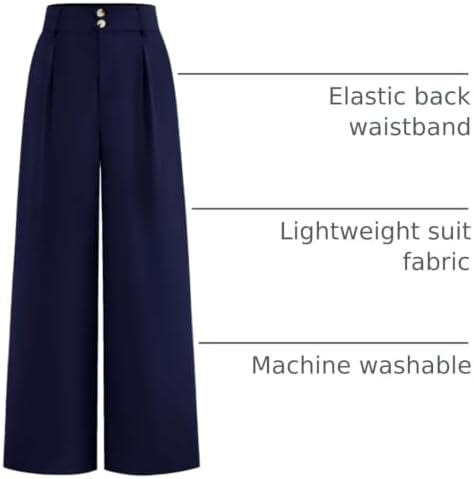 BTFBM Wide Leg Dress Pants Women Business Casual Outfits