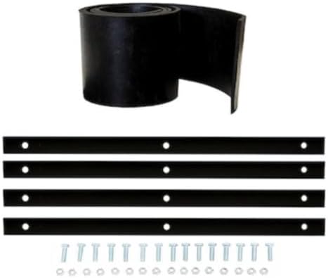 Buyers Products 1309015 Snowplow Deflector Replacement OEM Part 12898 with Mounting Kit for Improved Snow Control and Durable Performance During Snow Removal Operations