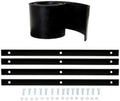 Buyers Products 1309015 Snowplow Deflector Replacement OEM Part 12898 with Mounting Kit for Improved Snow Control and Durable Performance During Snow Removal Operations