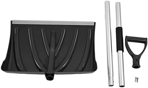 generic Snow Shovel Detachable Snow Pusher Aluminium Alloy Portable Outdoor Removal for Crushed Ice