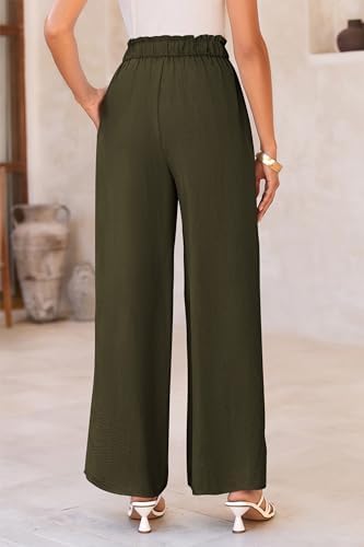 PRETTYGARDEN Women's Palazzo Wide Leg Work Dress Pants