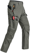 Mens Cargo Pants Ripstop Breathable Tactical Hiking Pants with 7 Pockets