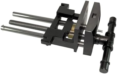 Yost Vises 7WW-DI 7" Heavy-Duty Ductile Iron Woodworker's Vise, Black