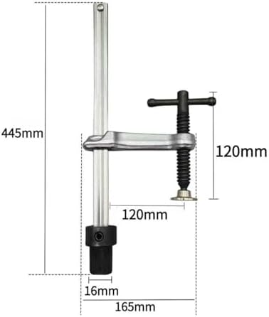 Insertion Clamp Fixture Ratchet Bench Clamp Insert Type Fastening Tool Alloy Steel Construction Secure Positioning Device Suitable for Metalworking, style to 9
