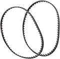 SANDER Drive Belt set of 2 Fits - WILTON 99179 BENCHTOP OSCILLATING SPINDLE SANDER - High Strength Rubber Belt - Replacement Drive Belt - Made In The USA!- Toothed Drive Belt