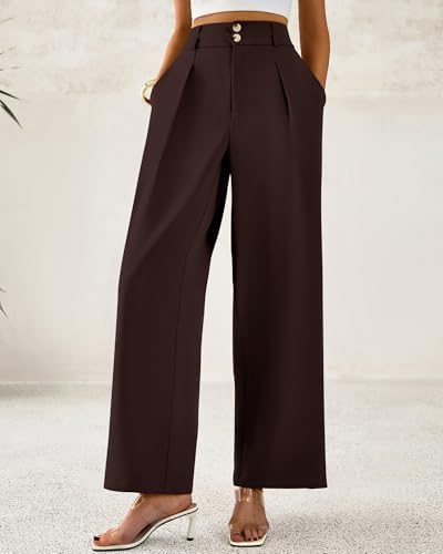 BTFBM Wide Leg Dress Pants Women Business Casual Outfits