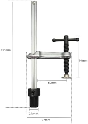 Insertion Clamp Fixture Ratchet Bench Clamp Insert Type Fastening Tool Alloy Steel Construction Secure Positioning Device Suitable for Metalworking, style to 1