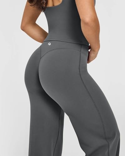 OQQ Yoga Pants Women Casual Soft Straight Leg Bottoms