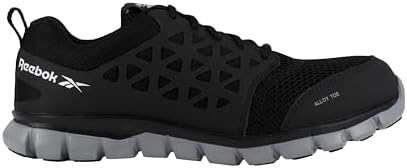 Reebok Men's Rb4041 Sublite Cushion Safety Toe Athletic Work Shoe Black
