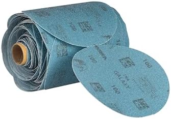 Mirka Galaxy Sandpaper PSA Linkroll 5 inch Grit 100 100 Discs