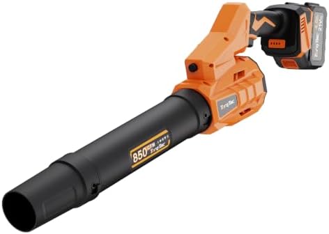 Cordless Leaf Blower Vacuum, 2in1 & Rotatable, 850CFM Airflow
