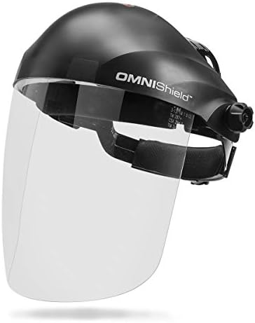 Lincoln Electric OMNIShield Professional Face Shield - High Density Clear Lens - Premium Headgear - K3750-1