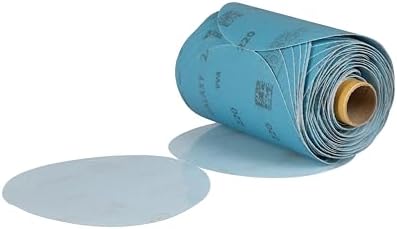 Mirka Galaxy Sandpaper PSA Linkroll 5 inch Grit 220 100 Discs