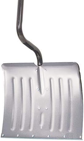 True Temper 1641200 Aluminum Snow Shovel with Ergonomic D-Grip Steel Handle 18 Inch