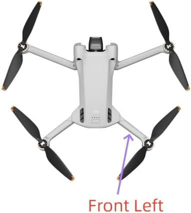 Mini 3 Pro Motor Arm, Compatible with Original Motor Arm of DJI Mini 3 Pro, Replacement Repair Parts Drone (Rear Right)