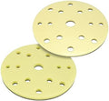 Eagle Micro-Hook Interface Pad for 6 inch Sanding Discs, Assorted, Hook & Loop, 15 Holes, 971-9001, 2 Pads