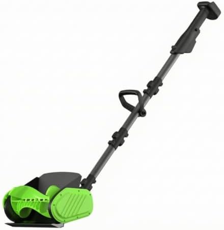 Maintenance Handheld Snow Compact, Cordless Snow, Powerful, Tool, for Sidewalks, Green