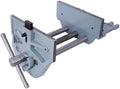 9 Inch Jaw Width Quick Release Woodworking Vise Heavy Duty Clamp Metal Cast Iron Adjustable Tool Sliding Jaw Workholding Device Woodworking Equipment Hand Tool Craft Vise GRAY