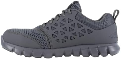 Reebok Men's Rb4041 Sublite Cushion Safety Toe Athletic Work Shoe Black