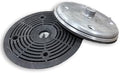 American Sander S7R Edger Pad 21066A, Floor Sander Replacement Disc, Metal and Rubber Construction