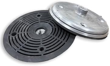 American Sander S7R Edger Pad 21066A, Floor Sander Replacement Disc, Metal and Rubber Construction