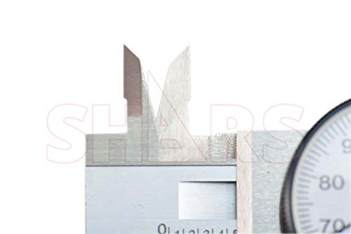 Shars 6" & 12" Dial Caliper Combo .001" Double Shock Proof Stainless NEW 303-1310 R